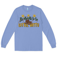 Colony Blue its alright to be little bitty Long Sleeve Tee - MaliasSmallBusiness