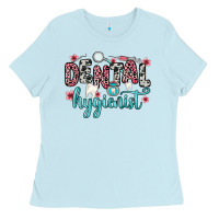 Baby Blue dental hygienist Ladies Tee - Zillion Design Studio