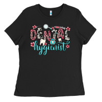 Black dental hygienist Ladies Tee - Zillion Design Studio