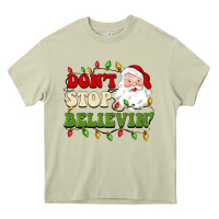 Mossy don't stop believin Heavy Core Tee - BarkalooDesign
