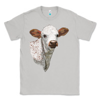 Moon Dust Texas Longhorn Calf Face Classic Tee - LillyAllenDesigns