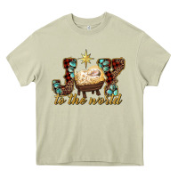 Mossy joy to the world Heavy Core Tee - RanaPortraitStore