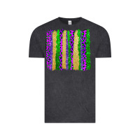 Vintage Black mardi gras brushstrokes Vintage Tee - AdoDesignShop