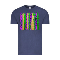 Vintage Denim mardi gras brushstrokes Vintage Tee - AdoDesignShop