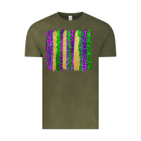 Vintage Olive mardi gras brushstrokes Vintage Tee - AdoDesignShop