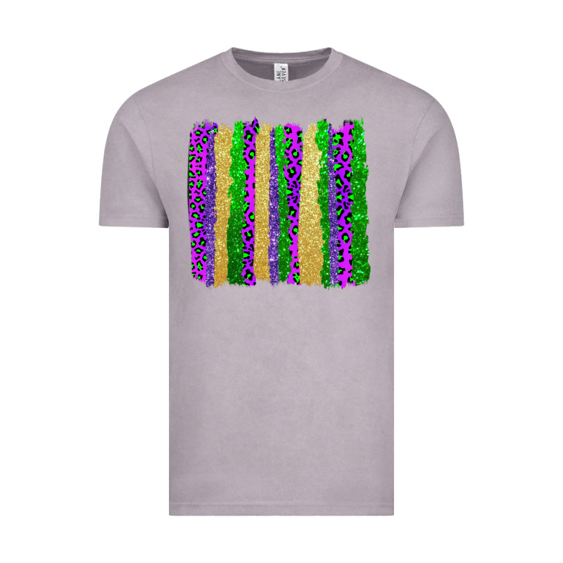 Mardi Gras Brushstrokes Vintage Tee by AdoDesignShop | Teevron