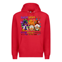 Red Hallothanksmas it's the most wonderful time of the Premium Hoodie - NancyCooperArtShop