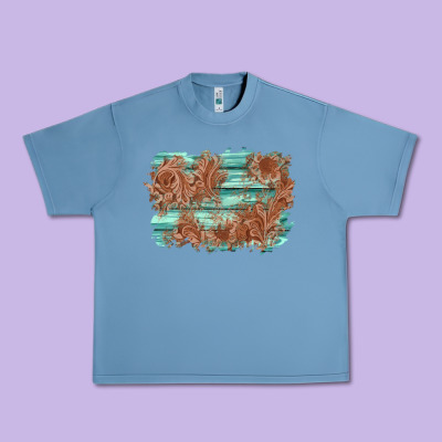Wood Leather Background Urban Heavy Tee Designed By Adodesignshop