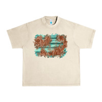 Sandshell wood leather background Urban Heavy Tee - AdoDesignShop