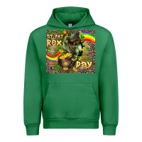 Emerald St. Pat Rex Day Urban Hoodie - CowGirlArtShop
