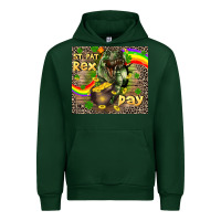 Forest Green St. Pat Rex Day Urban Hoodie - CowGirlArtShop