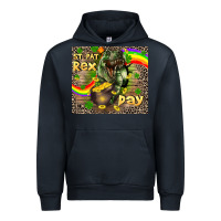 Navy St. Pat Rex Day Urban Hoodie - CowGirlArtShop