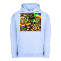 Pigment Grape Ice St. Pat Rex Day Urban Hoodie - CowGirlArtShop