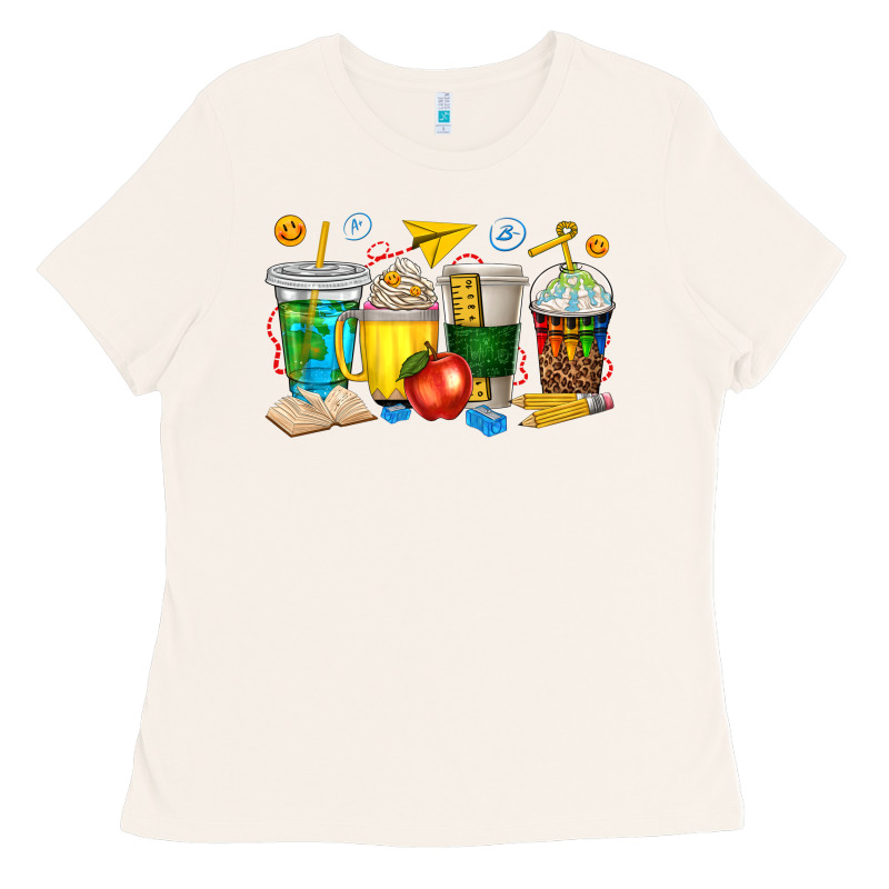Teacher Coffee Cups Tbw Ladies Tee by texasbilliewilder | Teevron