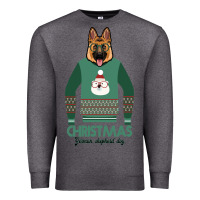 Charcoal Heather German shepherd dog Christmas Premium Sweatshirt - Bettercallsaul