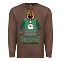 Chestnut German shepherd dog Christmas Premium Sweatshirt - Bettercallsaul
