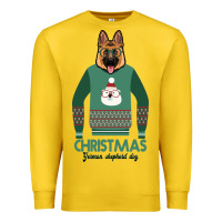 Lemon German shepherd dog Christmas Premium Sweatshirt - Bettercallsaul