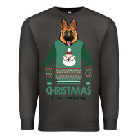 Smoke German shepherd dog Christmas Premium Sweatshirt - Bettercallsaul