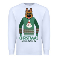 White German shepherd dog Christmas Premium Sweatshirt - Bettercallsaul