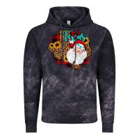 Cloud Black santa texas map Vintage Hoodie - JahusDesignShop