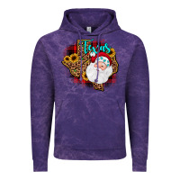 Cloud Purple santa texas map Vintage Hoodie - JahusDesignShop