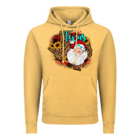 Vintage Mustard santa texas map Vintage Hoodie - JahusDesignShop