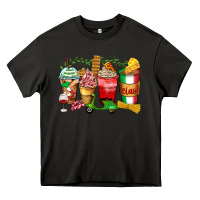 Asphalt italy coffee cups Heavy Core Tee - Zillion Design Studio