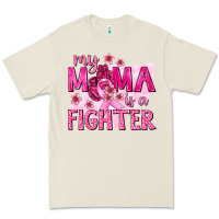 Bone My Mama Is a Fighter with Ribbon Premium Tee - texasbilliewilder