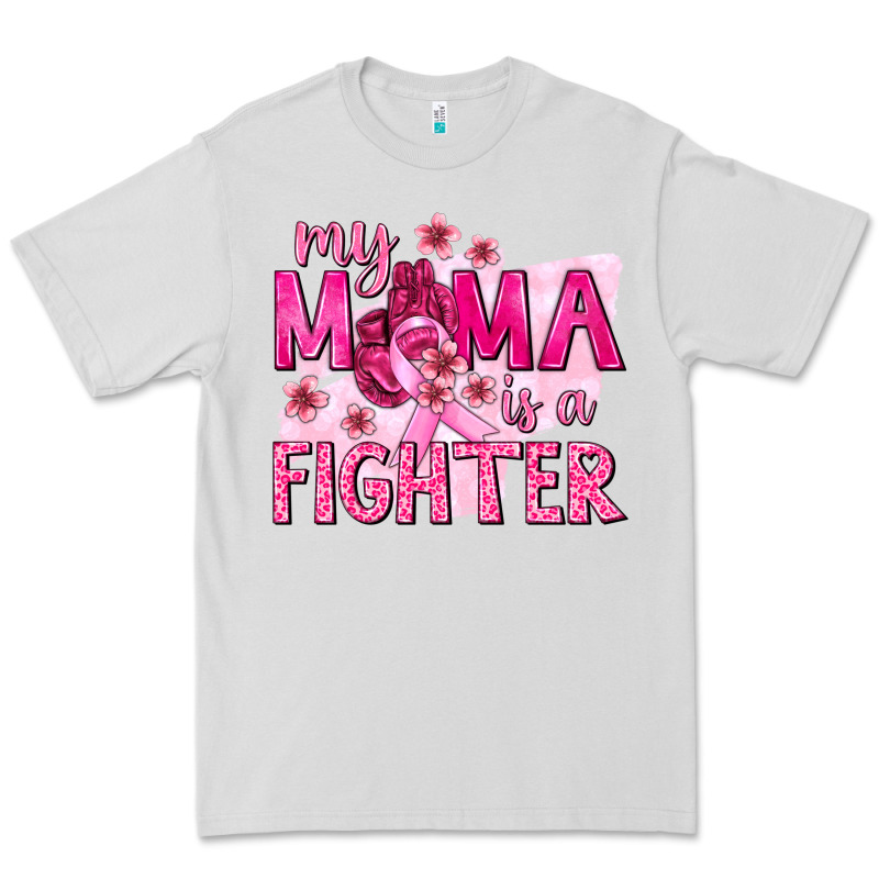 My Mama Is A Fighter With Ribbon Premium Tee by texasbilliewilder | Teevron