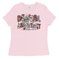 Bubblegum Pink dental assistant Ladies Tee - Zillion Design Studio