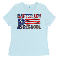 Batter Up Preschool Ladies Tee | Teevron