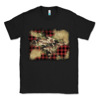 Black buffalo plaid christmas camouflage glitter background Classic Tee - Jasminsmagicworld