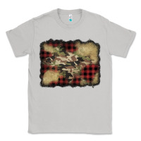Moon Dust buffalo plaid christmas camouflage glitter background Classic Tee - Jasminsmagicworld