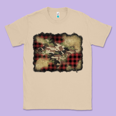 Buffalo Plaid Christmas Camouflage Glitter Background Classic Tee Designed By Jasminsmagicworld