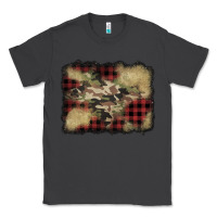 Smoke buffalo plaid christmas camouflage glitter background Classic Tee - Jasminsmagicworld
