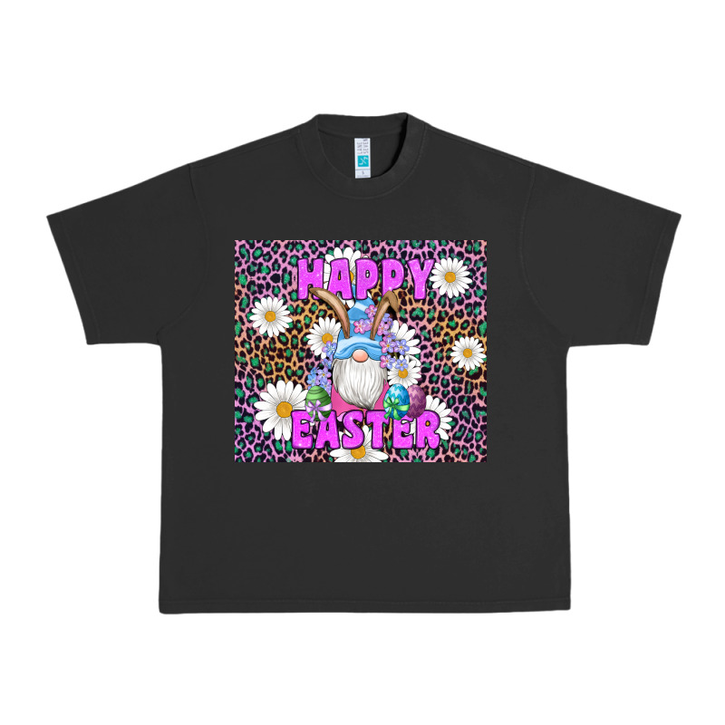 Easter Happy Easter Gnomes Bunny Daisys Urban Heavy Tee by Artiststas | Teevron