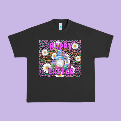 Easter Happy Easter Gnomes Bunny Daisys Urban Heavy Tee Designed By Artiststas