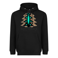 Black Happy Holidays Tree Heavyweight Hoodie - Bettercallsaul