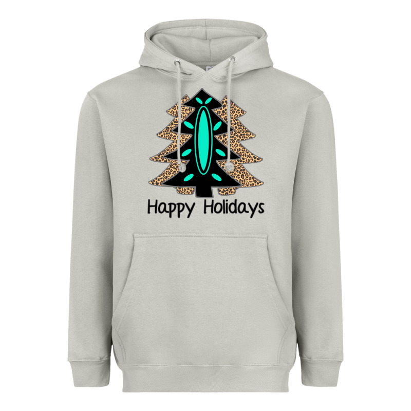 Happy Holidays Tree Heavyweight Hoodie by Bettercallsaul | Teevron