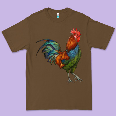Rooster Premium Tee Designed By Ranaportraitstore