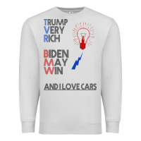Dove Grey trump biden cars Premium Sweatshirt - Bettercallsaul