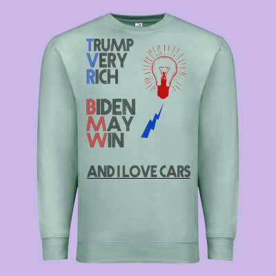Trump Biden Cars Premium Sweatshirt Designed By Bettercallsaul