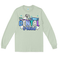 Matcha dental squad Long Sleeve Tee - MaliasSmallBusiness
