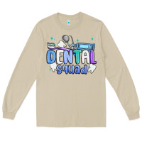 Mushroom dental squad Long Sleeve Tee - MaliasSmallBusiness
