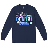 Navy dental squad Long Sleeve Tee - MaliasSmallBusiness