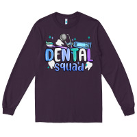 Plum dental squad Long Sleeve Tee - MaliasSmallBusiness