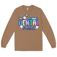 Toasted Coconut dental squad Long Sleeve Tee - MaliasSmallBusiness