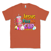 Copper Jesus Fills My Cup Easter Classic Tee - CowhideDigitalArt