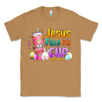 Toasted Coconut Jesus Fills My Cup Easter Classic Tee - CowhideDigitalArt