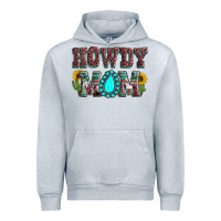 Heather Grey Howdy mom mother's day Urban Hoodie - HowdyJamesFarm